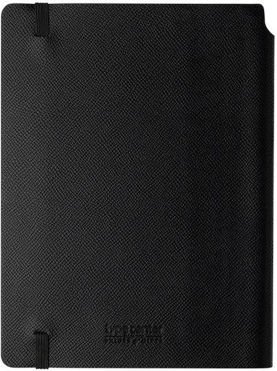 Type Center Εβδομαδιαία Ατζέντα A5 2027 Μαύρη Δερμάτινη 14x20.5εκ. (με Προσωποποίηση)
