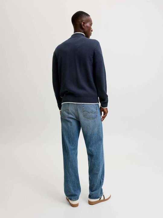 Cardigan bărbătesc tricotat Dark Navy