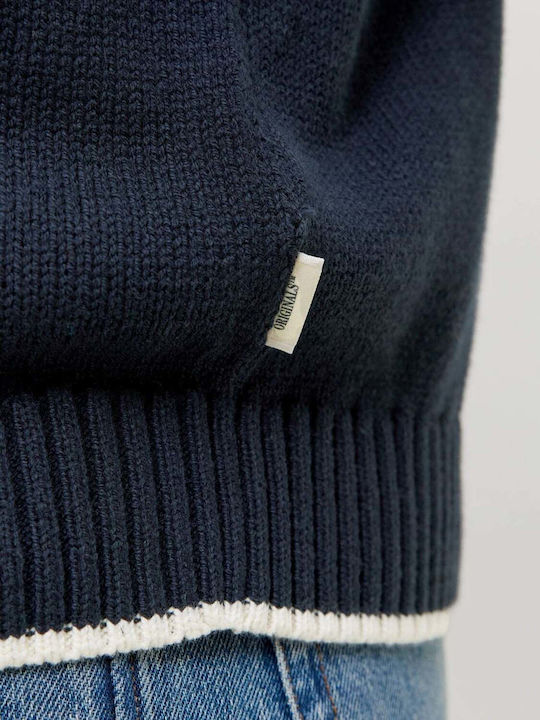 Cardigan bărbătesc tricotat Dark Navy