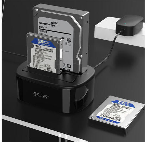 Orico Stație de andocare pentru hard disk-uri SATA cu conexiune USB 3.0