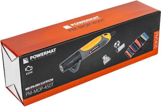 Powermat PM-MOP-450T Пистолет за горещ въздух 450W с регулиране на температурата до 450°C