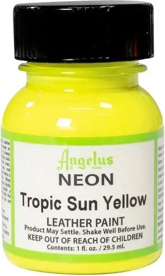 Angelus Leather Paint Tropical Sun Yellow