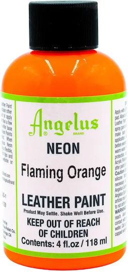 Angelus Lederfarbe Flammendes Orange