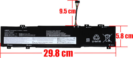 Съвместима Батерия за Lenovo IdeaPad / Essential Lenovo Ideapad Slim 3 14itn9 83l6 Loq 15iax9e 83lk 83me 3i G9 83l7 15arp10e с 4950mAh