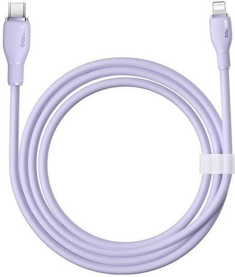 Baseus Pudding USB-C to Lightning Cable 20W Μωβ 1.2m P10355701511-00