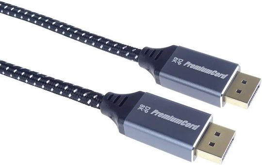 PremiumCord DisplayPort male - DisplayPort male 0.5m Black