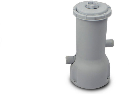 Exit Toys Στρογγυλή Πισίνα PVC 14758lt Εδάφους Γκρι