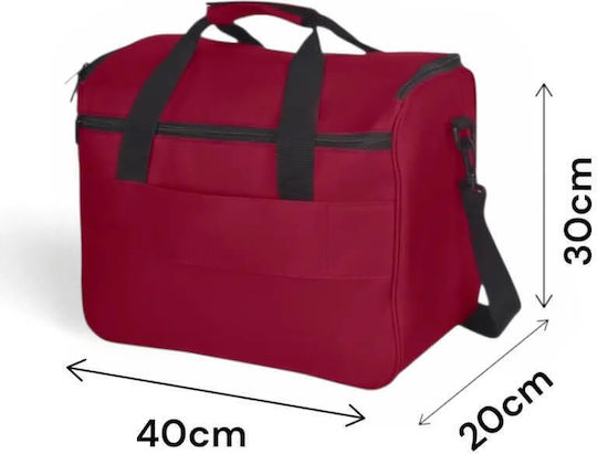 CabinFly Economy Sack Voyage 24lt Red Fabric M40xW20xH30cm