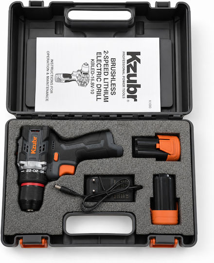 KBLED-16.8V-10 Акумулаторен Безчетков Двигател за Бормашина 16.8V