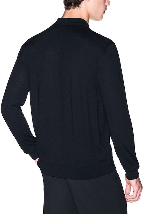 Armani Exchange Armani Exchange Herrenblusen Polo Pullover Schwarz