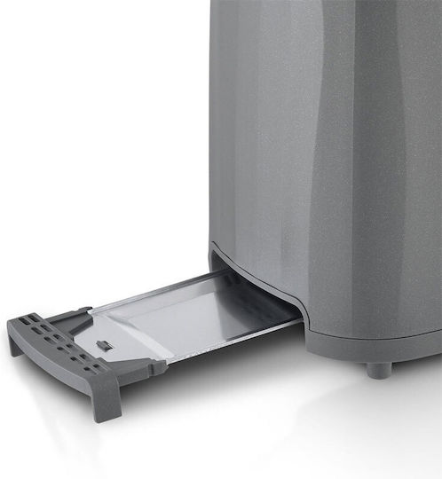 Rohnson Prăjitor de pâine 2 sloturi 800W Gri