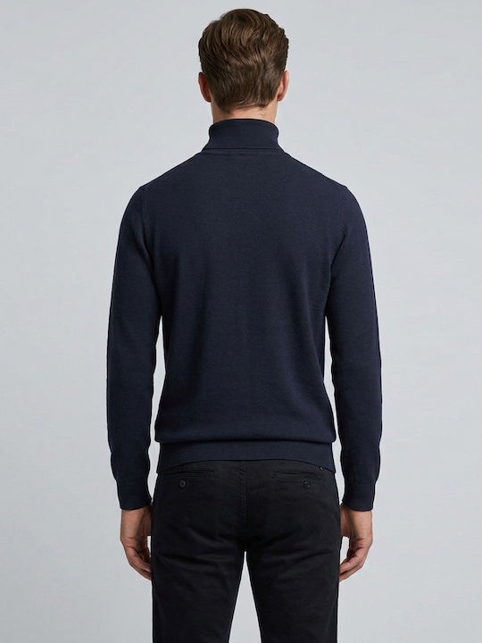 Long Sleeve Blouse Navy
