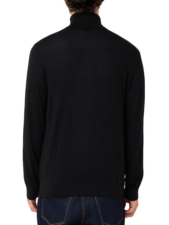 Armani Exchange Пуловер Черен