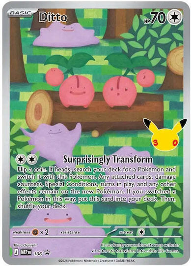 Pokemon Ditto Premium Collection 30th Celebration