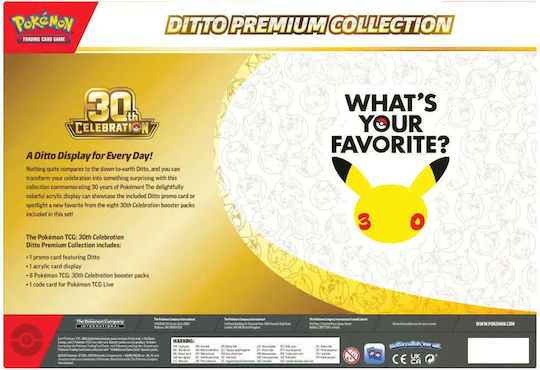 Pokemon Ditto Premium Collection 30th Celebration