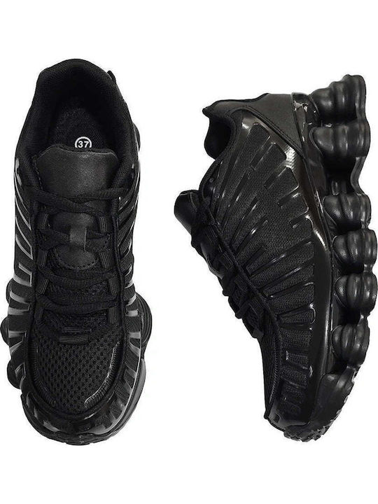 Damen Sneakers Schwarz 2601-1-2-Black-36