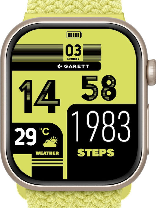 Garett Kinder-Smartwatch 4G mit GPS und Kamera Silber