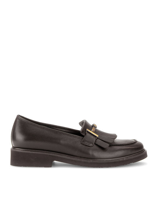 Δερμάτινα Γυναικεία Loafers σε Καφέ Χρώμα