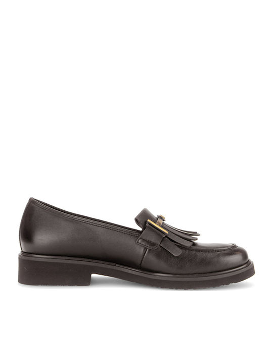 Δερμάτινα Γυναικεία Loafers σε Καφέ Χρώμα