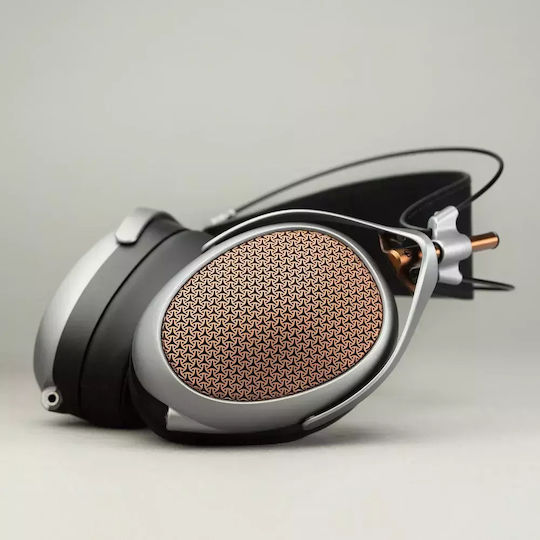 Meze Audio Poet Wired Over Ear Headphones Silver