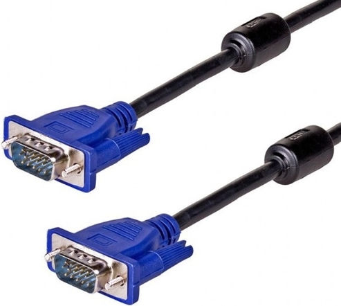 Powertech Cablu VGA - VGA Negru 1.5m (CAB-G033)