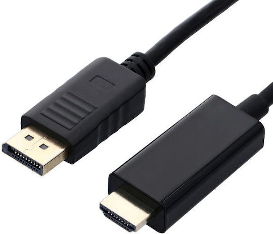 Goobay Cablu DisplayPort - HDMI de sex masculin 3m Negru (64837)