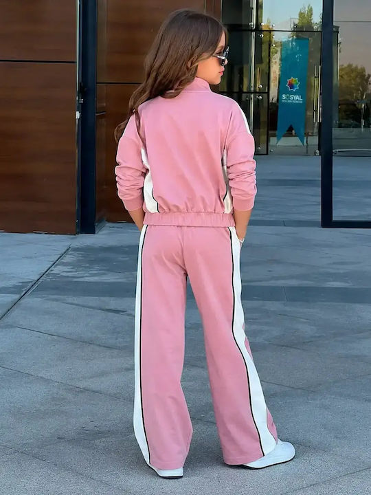 Kids Set With Pants 2 Pieces Pink