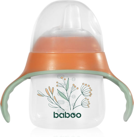 Baboo Cani Pentru Bebeluşi Din Silicon Portocalii Pentru 6 Luni+ 150 Ml