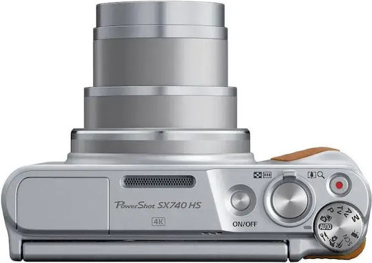 Canon PowerShot SX740 HS Travel Kit Cameră Foto Compactă 20.3MP Zoom Optic 40x Argintie
