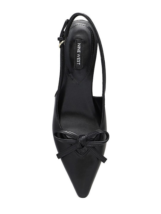 Heels with Low Heel Black