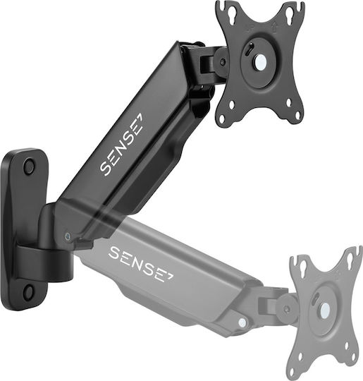 SENSE7 Hang Wall Επιτοίχια Βάση Οθόνης έως 32" με Βραχίονα