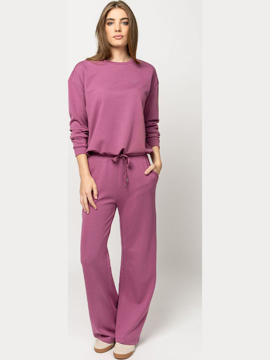 Damen Jogginghosen Lila
