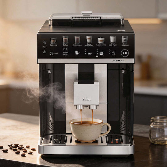 Mașină de Espresso Automată 1725W cu Măcinător ZLN9000
