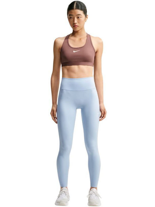 Dri-FIT One Training Γυναικείο Cropped Κολάν Light Blue
