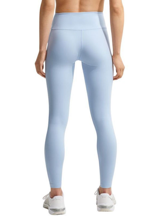 Dri-FIT One Training Γυναικείο Cropped Κολάν Light Blue