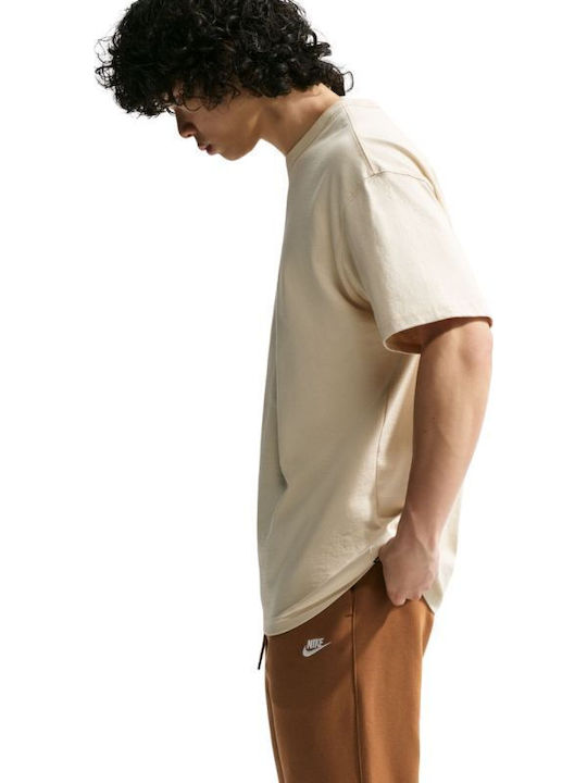 Herren-Sweatpants mit Gummizug Braun