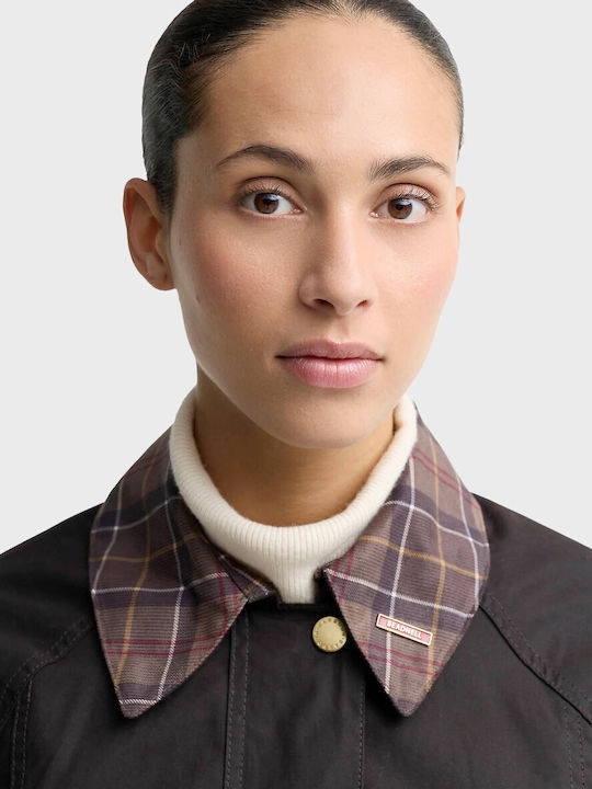 Beadnell Wax Women's Winter Jacket Rust
