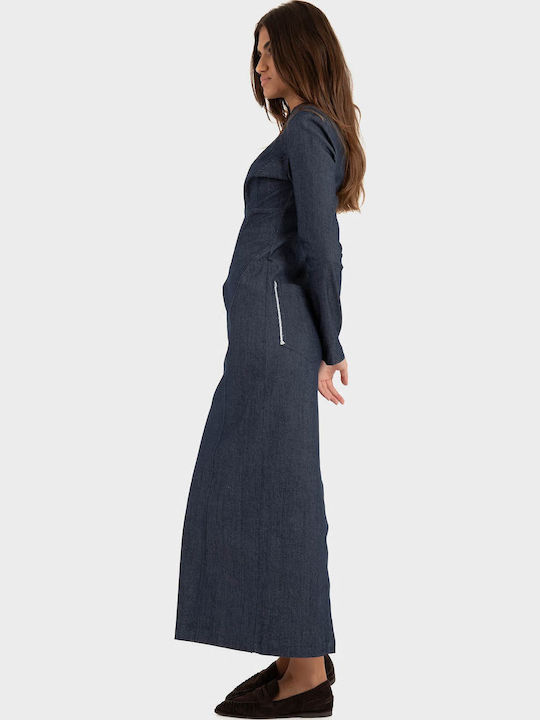 Summer Maxi T-Shirt Denim Dress