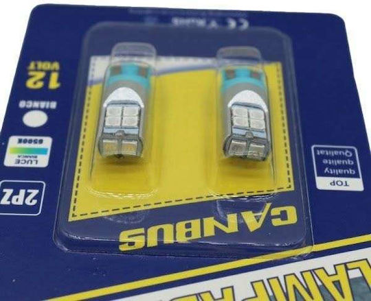 Rchang Lămpă Auto T10 Canbus LED 6500K Alb Rece 12V