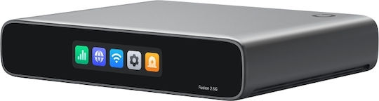 TP-Link Omada Fusion 2.5G Интегриран Контролер Gateway 1x 2.5G WAN + 4x 2.5G WAN LAN SD-WAN VPN 2.51" Сензорен Екран Управление