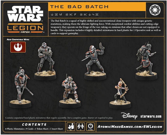 Star Wars Legion 2.0 Board Game Expansion Bad Batch English Version 841333135287