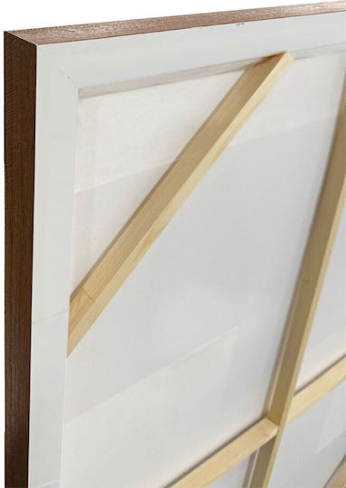 Inthebox Aterna Πινακας Διακοσμητικος Κορνιζα 80x120x4cm Καμβας Καφε Μπεζ Ps 201-0010