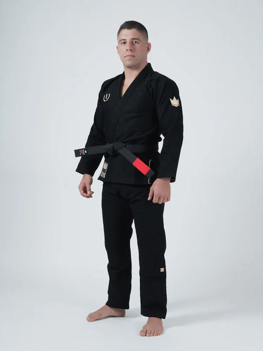 Kingz Ανδρικό Παντελόνι Brazilian Jiu Jitsu Μαύρο