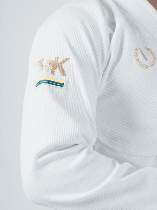 Kingz Ανδρική Στολή Brazilian Jiu Jitsu Λευκή