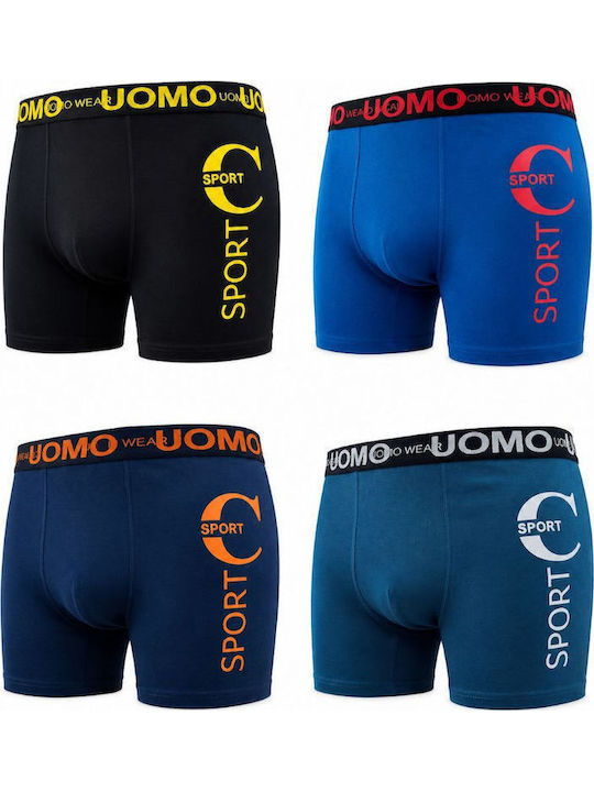 Uomo Set Kids Boxers 4 Pieces Multicolour
