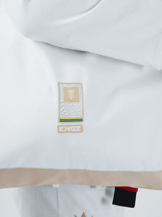 Kingz Ανδρική Στολή Brazilian Jiu Jitsu Λευκή