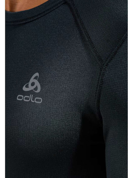 Odlo Active Warm Мъжка Термоизолационна Риза с Дълъг Ръкав Черна