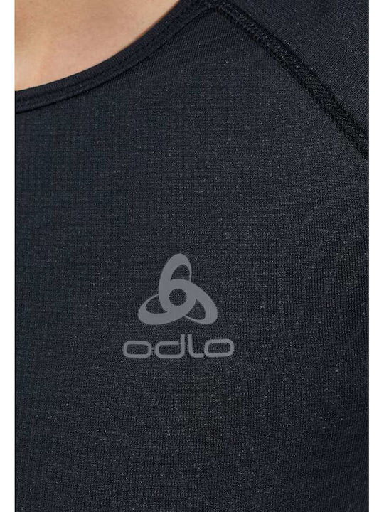 Odlo Active Warm Дамска Термоизолационна Блуза с Дълъг Ръкав Черна