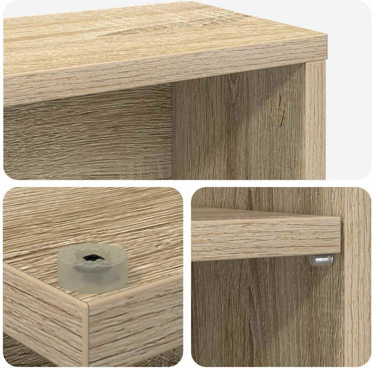 vidaXL Floor CD Case 33x23.5x175cm