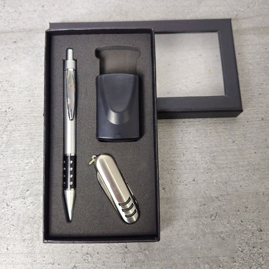 Set de bărbierit premium Gentleman Eyüp Sabri Tuncer No 4 Loțiune Aftershave Set complet de bărbierit Set de accesorii metalice în geantă elegantă